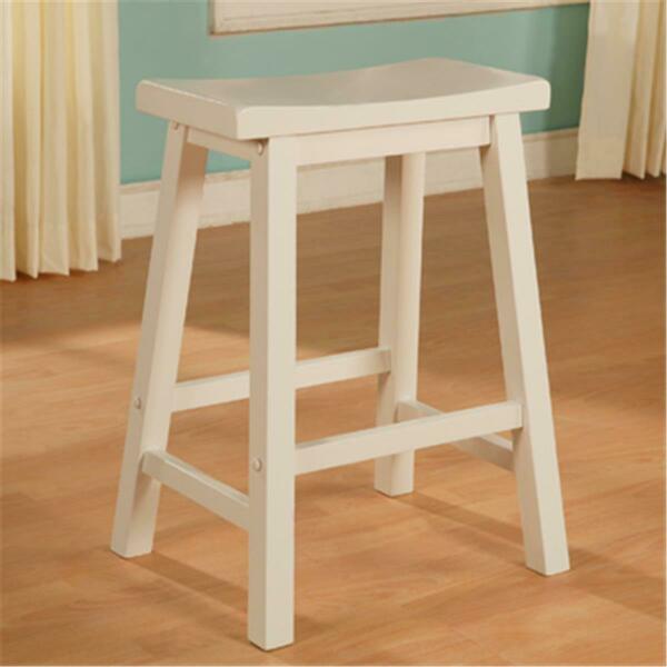 Powell Color Story Pure White Counter Stool 270-430